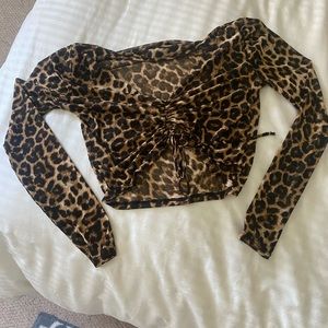 Cheetah print long sleeve 🐆